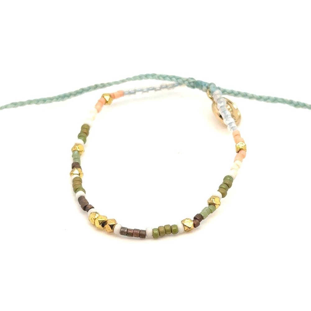 Pura Vida‎ Colored Beads Bracelet